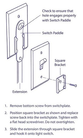 light switch extender